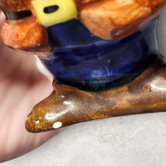 Vintage 1960s Disney Doc Snow White “Brush Your Teeth” Ceramic Toothbrush Holder - Picture 8 of 11